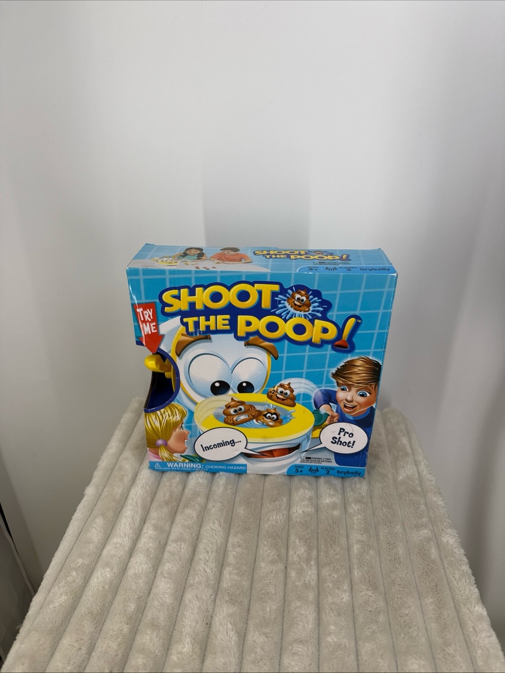 Shoot the Poop! Family Game - Blue